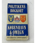 Metro Copenhagen Denmark VTG Map Book Kobenhavn &amp; Omegn - $29.65