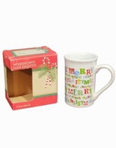 Royal Norfolk Holiday Christmas Coffee Mug &quot;Merry Christmas&quot; Tea Cup 12 oz - £10.29 GBP