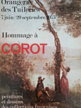 Jean-Baptiste Corot - Original Exhibition Poster - Poster-Greenhouse-1975 - £139.04 GBP