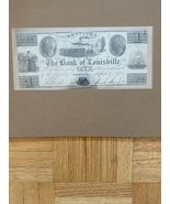 United States 1843 $1 The bank of Louisville-Kentucky &#39;2 Signatures&#39; S/N... - £103.86 GBP