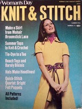Vintage Woman&#39;s Day Knit &amp; Stitch 1973 Patterns Summer - Fall - £10.04 GBP