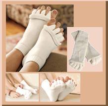 Unisex Massage Toe Socks Therapy For Foot & Toe Comfort  & Relaxation 5 Colors image 3