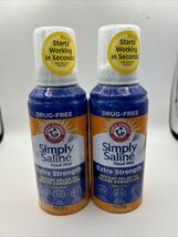 2 Pack Simply Saline Adult Nasal Mist Extra Strength For Congestion 4.6 Oz - $20.69