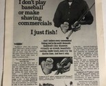 Gudbrod Fishing Print Ad  Advertisement Vintage 1975 PA3 - £5.44 GBP