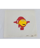 VINTAGE 1982-83 ABC Pac-Man Production Used Animation Cel Winter Outfit - £78.88 GBP