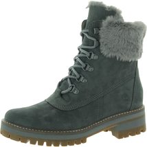 Timberland Womens Courmayeur Valley 6&quot; Faux Fur Waterproof, MED Gray, Size 9.5 - £93.58 GBP