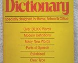 Webster&#39;s Dictionary: Specially Designed for Home, School, &amp; Office [Pap... - $3.83