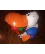 FISHER PRICE PULL-N-POP Along TOY Walking PELICAN 2 Balls Toy Music Works  - $470.41 MXN
