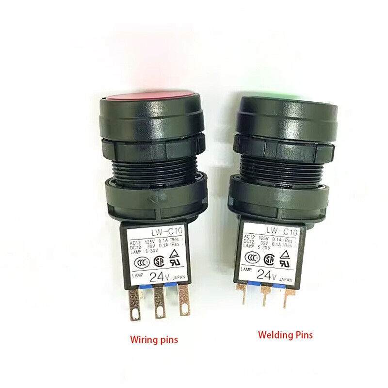 1PCS New For IDEC LW-C10 24V Push Button Switch Red Blue - $59.98+
