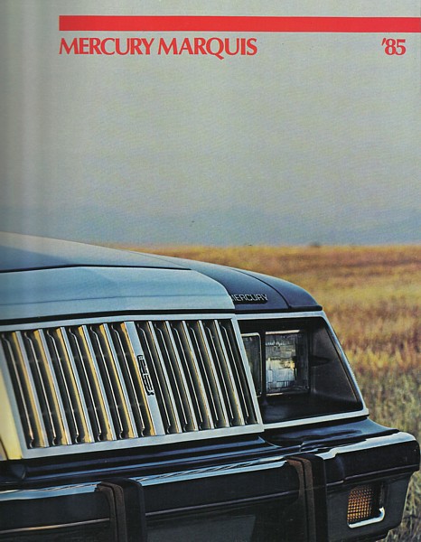 1985 Mercury MARQUIS sales brochure catalog US 85 Brougham - $7.00