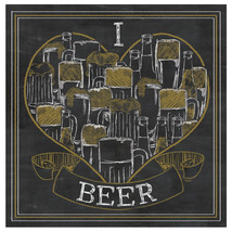 Thirstystone I Love Beer Occasions Coaster Set (Set of 4) - £31.59 GBP