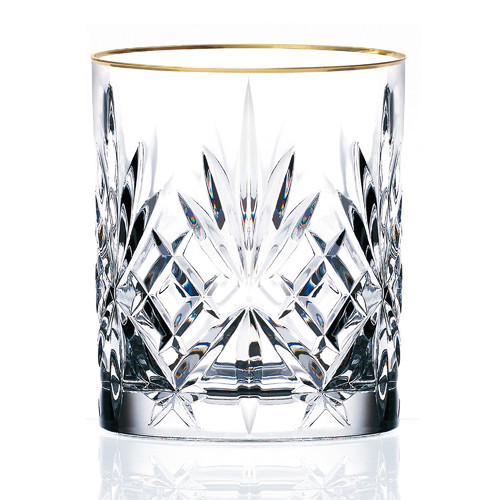 Lorren Home Trends Siena Crystal Double Beverage Glass (Set of 4) - $77.29