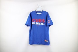 Nike Mens Medium Faded Travis Scott Center Swoosh Chicago Cubs Baseball T-Shirt - £19.71 GBP