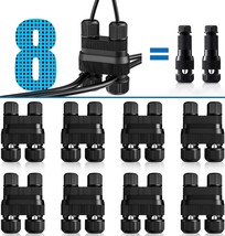 Sunvie Low Voltage Wire Connector Fastlock2 Landscape Lighting Wire, 8 Pack - $778.53 MXN