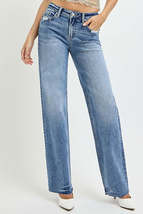 RISEN Full Size High Rise Straight Leg Jeans with Pockets - $49.00