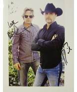 BIG &amp; RICH SIGNED AUTOGRAPHED 8X10 PHOTO w/COA COUNTRY DUO BIG KENNY &amp; J... - £39.96 GBP