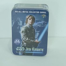 1997 Star Wars Jedi Knights Card Set Metallic Impressions NEW TIN - $24.74