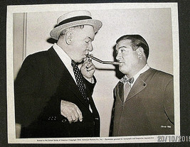 W.C. FIELDS &amp; LOU COSTELLO (ORIGINAL VINTAGE UNSEEN CANDID PHOTO  (CLASS... - $395.99