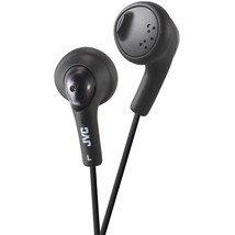 JVC HAF160B Gumy Ear Bud Headphone Black - $15.19