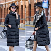 2022 Winter Down Jacket Women Parkas Coats Turtleneck Long Casual Light Warm Duc - £71.39 GBP