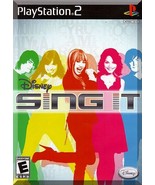 PS2 - Disney: Sing It (2008) *Complete With Instructions / Hannah Montana*