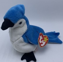 Ty Beanie Babies Rocket The Blue Jay Bird 1997 Date Code Error #6 - $4.99