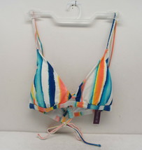Adore Me Women&#39;s Bikini Top 07307 White Tie Dye XL - $180.65 MXN