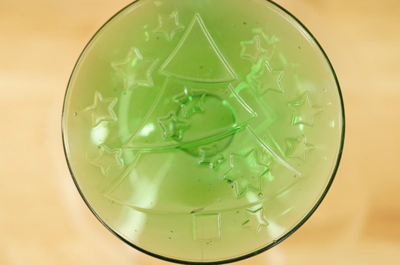 Vintage Zwiesel MIKASA Holiday Time Christmas Tree Pattern Footed Dessert Bowl Item image 5
