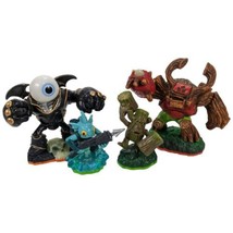 Skylanders Figures Activision Toys Eye-Brawl Gill Grunt Stump Gnarly Tre... - $39.00