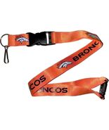NFL 2025 Denver Broncos Licensed Orange Breakaway Buckle Lanyard 1 inch ... - €7,44 EUR