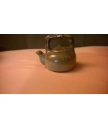 1 1/2&quot; 2 Tone Brown Miniature Ceramic Teapot - $2.98 CAD