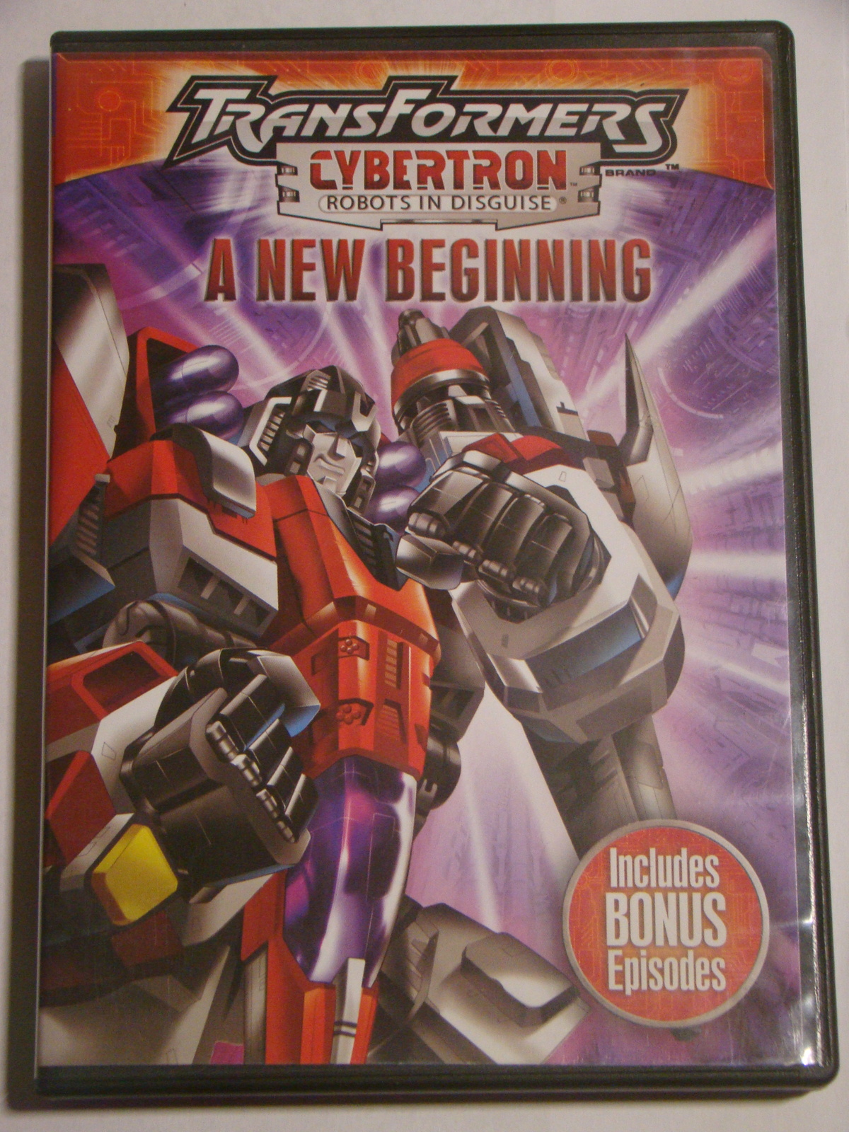 TRANSFORMERS CYBERTRON A NEW BEGINNING (Dvd) DVDs & Bluray Discs