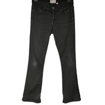 BKE Denim Payton Black Jeans Tailored Bootcut Wrinkled SZ 27R 31.5&quot; Logo Stretch - £8.81 GBP