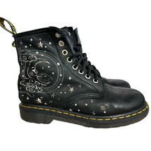 Dr. Martens 1460 Cosmic Embroidered Leather Boot Size W5 M4 **flow**as-is** - $49.50