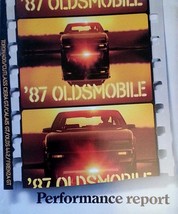1987 Oldsmobile PERFORMANCE brochure catalog 442 TORONADO TROFEO GT US - $10.00