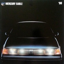 1986 Mercury SABLE sales brochure catalog US 86 GS LS - $8.00