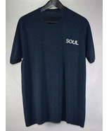 Lululemon Mens Crewneck Soul SS Shirt Blue 2XL - $81.24 CAD