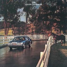 1986 Lincoln CONTINENTAL sales brochure catalog US 86 Givenchy - £7.90 GBP
