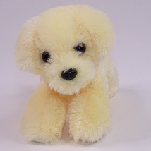 Aurora Dog Plush Puppy Stuffed Animal Toy Floppy White Cream Color Dog C... - $7.84