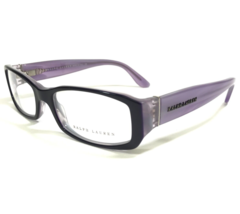 Ralph Lauren Eyeglasses Frames RL6018 5133 Purple Horn Rectangular 50-16... - $55.88