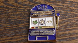 Georgia Bureau Of Investigation Commercial Gambling Unit Challenge Coin #264W - £36.25 GBP