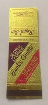 Vintage Matchbook Cover Matchcover Jester Lounge Earl’s Grotto Jolly Kin... - £2.69 GBP
