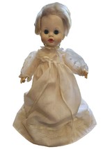 Vintage 70&#39;s &amp; 80&#39;s Ideal Tiny Tears Doll 12&quot; Original Dress Blink Eyes CBS Inc. - £14.95 GBP