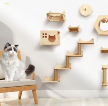 Ultimate Cat Adventure Tower: Multi-Level Climbing Post with Jumping Pla... - £17.57 GBP+