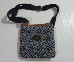 Tommy Hilfiger Crossbody Bag Xbody Handbag TH Logo Navy Blue NWT NEW - $28.00