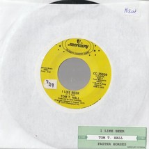 TOM T HALL - I LIKE BEER - FASTER HORSES - (THE COWBOY AND THE POET) - $1.25