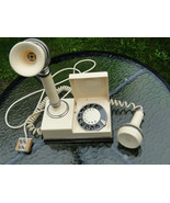 Vintage Soviet Polant Rotary Dial Telephone TELKOM RWT Malwa 1981 - $86.64 CAD