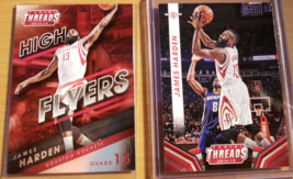 James Harden 2014-15 Panini Threads High Flyers #17 Houston Rockets NBA Beard - £2.99 GBP