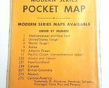 Vintage 1950&#39;s Cram&#39;s Moderno Serie Tasca Mappa Polonia Albania Grecia N... - £14.69 GBP