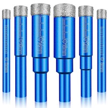 Dry Diamond Drill Bits Set 6 Pcs Small Diamond Hole Saw Kit For Granite ... - £25.37 GBP